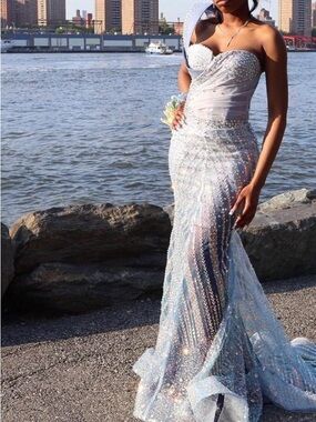 Custom made prom dress